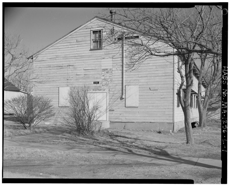 Fort Rodman Military Reservation, Recreation Building, Northwest corner of site, New Bedford, Bristol County, MA