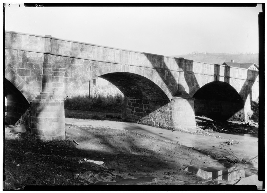 Bridge on Old National Road, Blaine, Belmont County, OH
