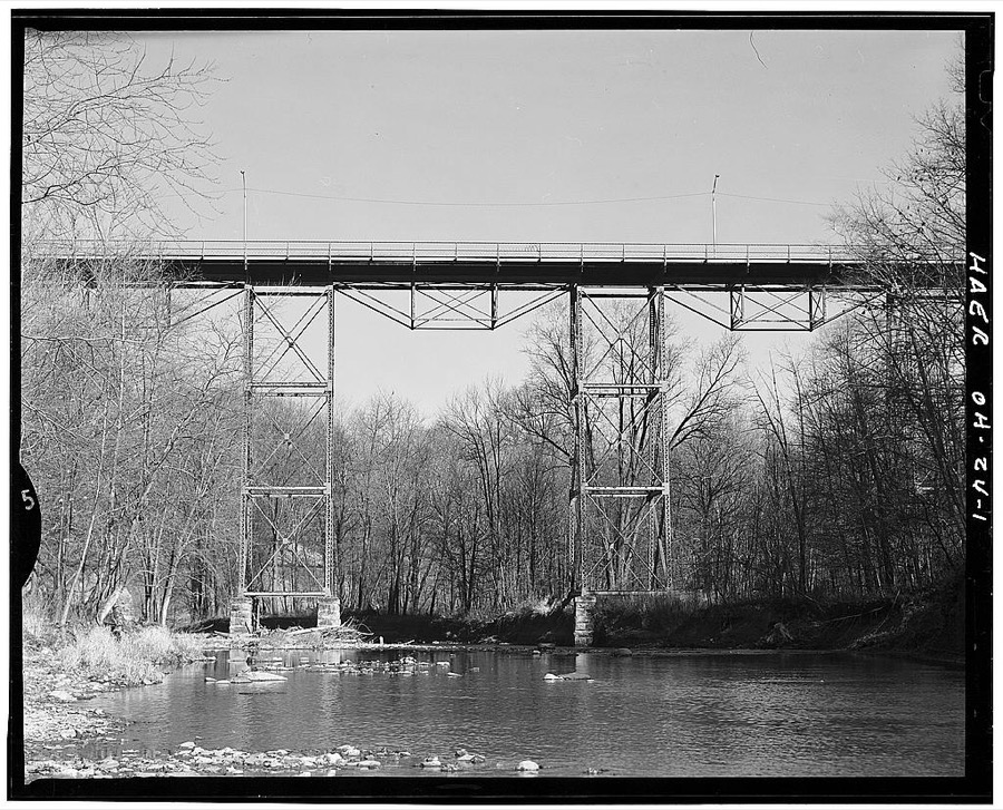 46th Street Bridge, Spanning Ashtabula River, Ashtabula, Ashtabula County, OH