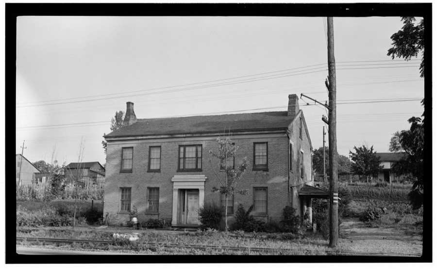 Reuben Warren House, Route 40, Harmony, Clark County, OH