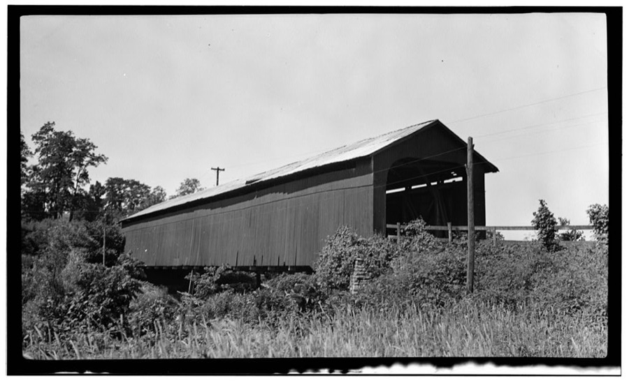 Covered Bridge, Route 3, Clarksville, Clinton County, OH