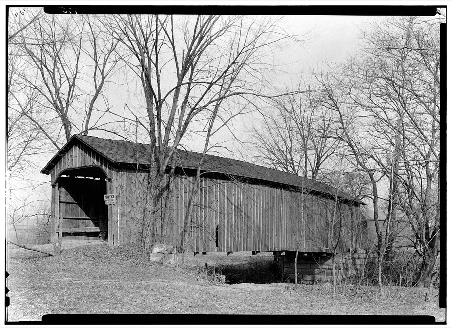 Old Covered Bridge, Zanesville, Muskingum County, OH