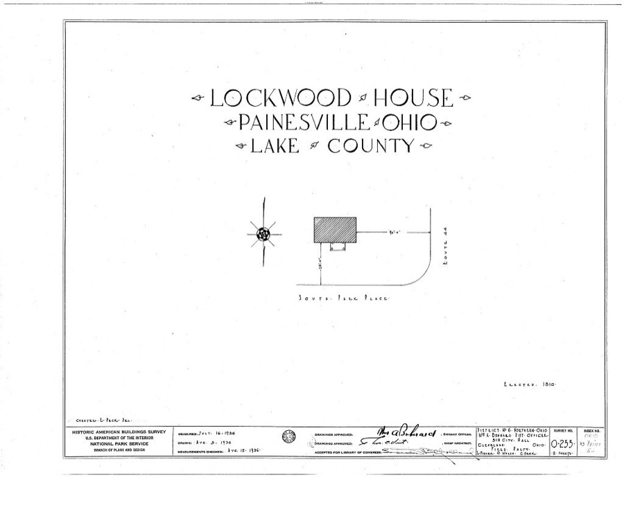 Lockwood House, South Park Place, Painesville, Lake County, OH