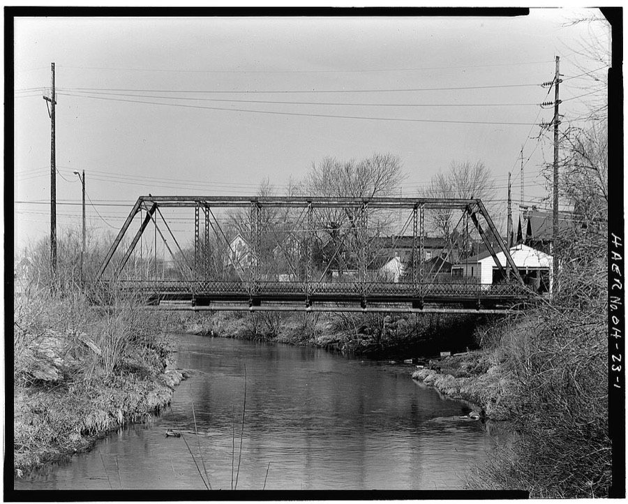 Third Street Southeast Bridge, Spanning Nimishillen Creek, Canton, Stark County, OH