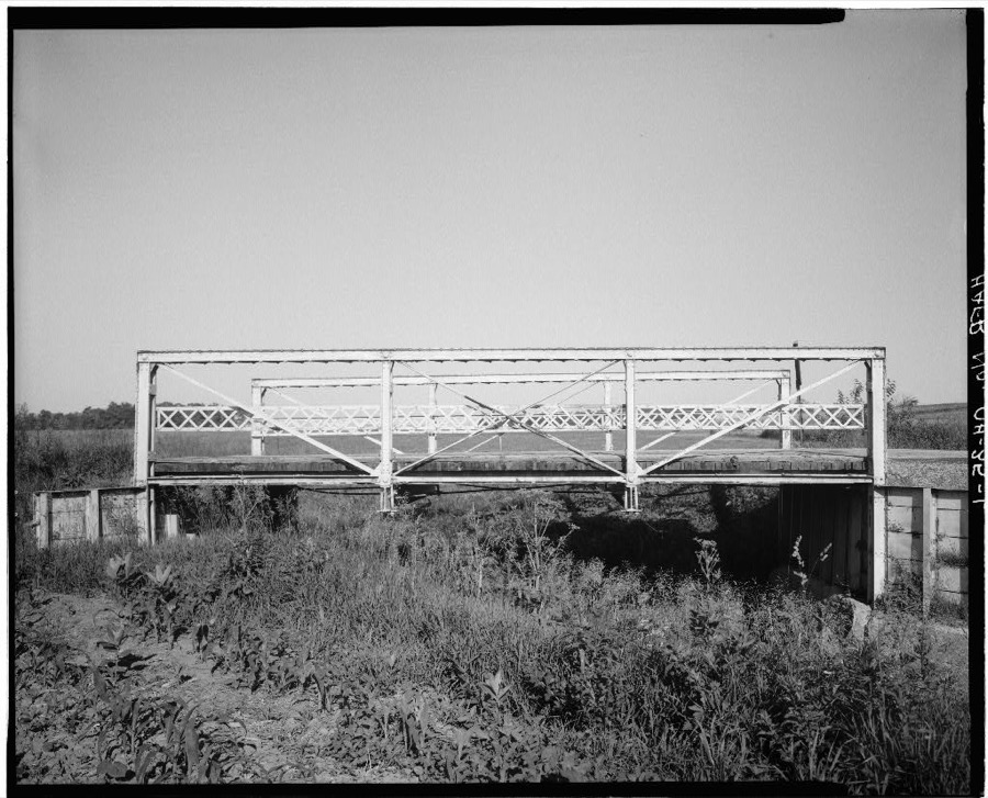 Burrville Road Bridge, Spanning Toti Creek at Burrville Road, Recovery Township, Fort Recovery, Mercer County, OH