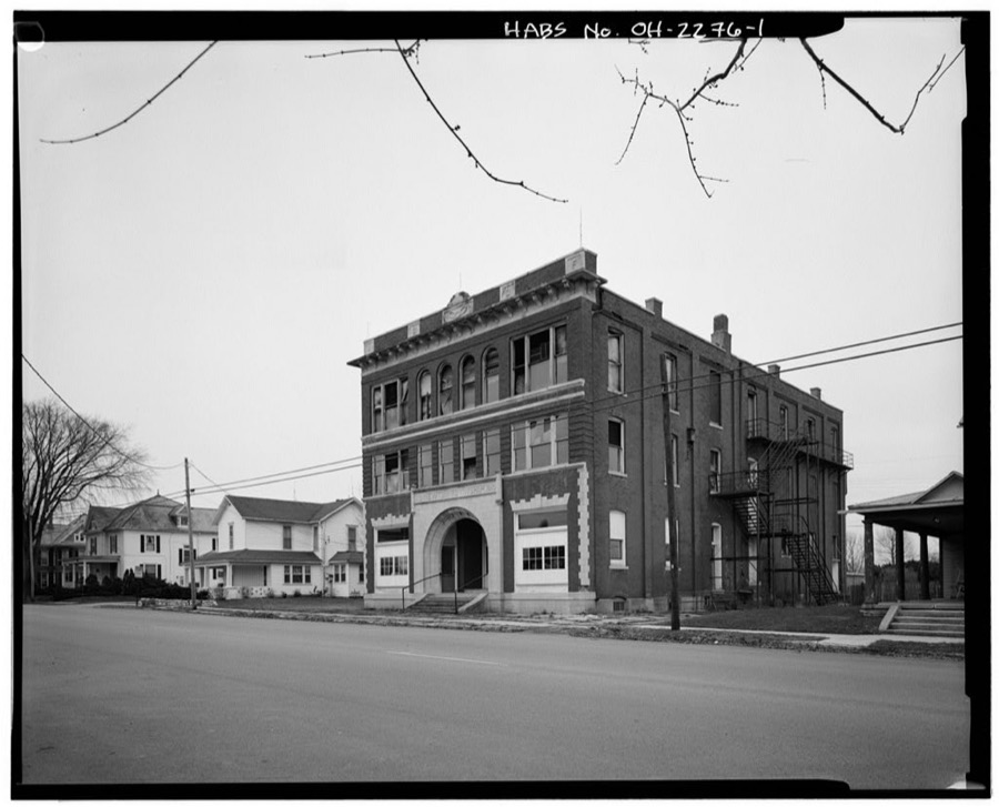 Newton Township Building, South Main Street near Hill Street, Pleasant Hill, Miami County, OH