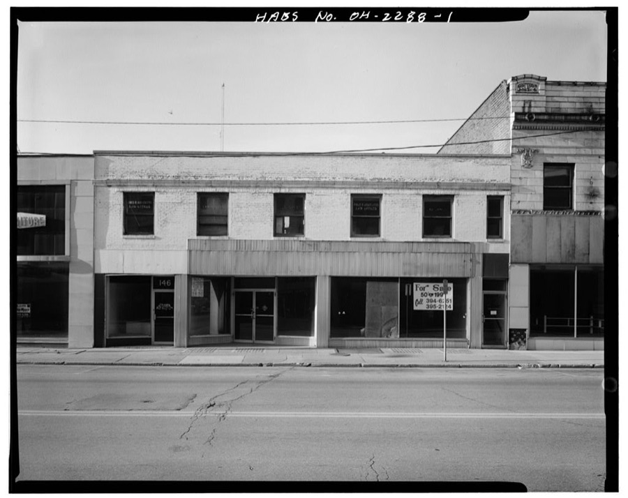 Fred R. Guarnieri Building, 140-146 East Market Street, Warren, Trumbull County, OH