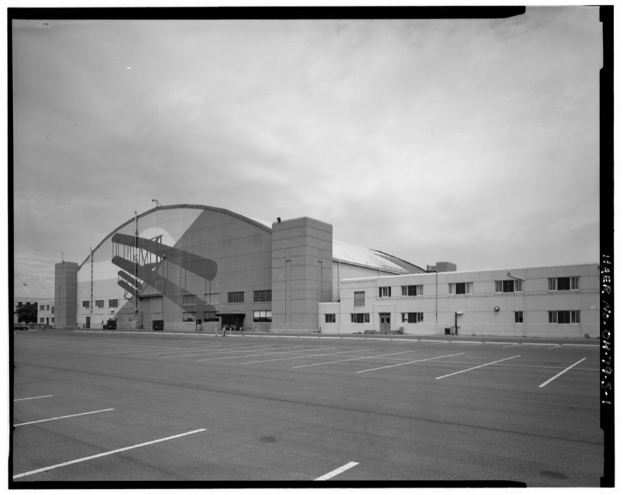 Wright-Patterson Air Force Base, Area B, Building 22, Armament Laboratory & Gun Range, On flightline between Tenth & Eleventh Streets, Dayton, Montgomery County, OH