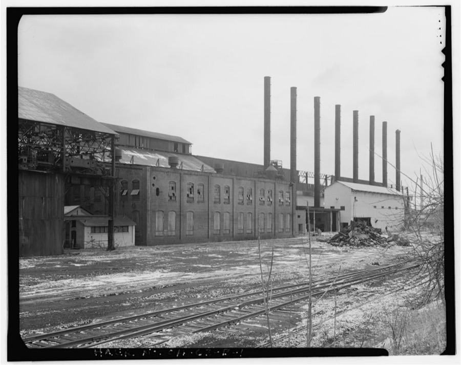 Republic Iron & Steel Company, Youngstown Works, Blooming Mill & Blooming Mill Engines, North of Poland Avenue, Youngstown, Mahoning County, OH