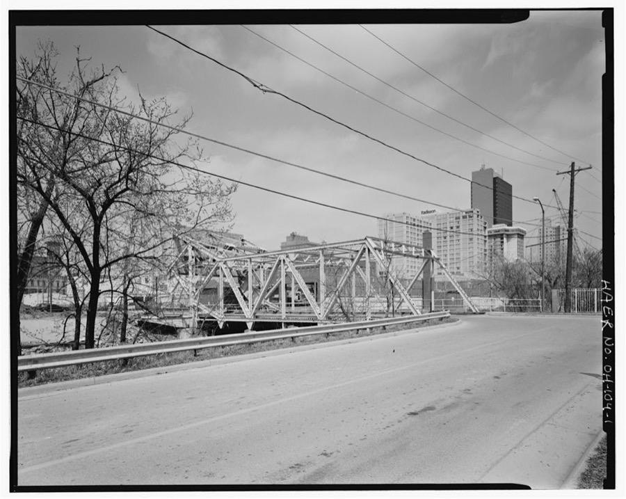 Washington Street Bridge, Spanning Swan Creek (former Miami & Erie Canal), Toledo, Lucas County, OH