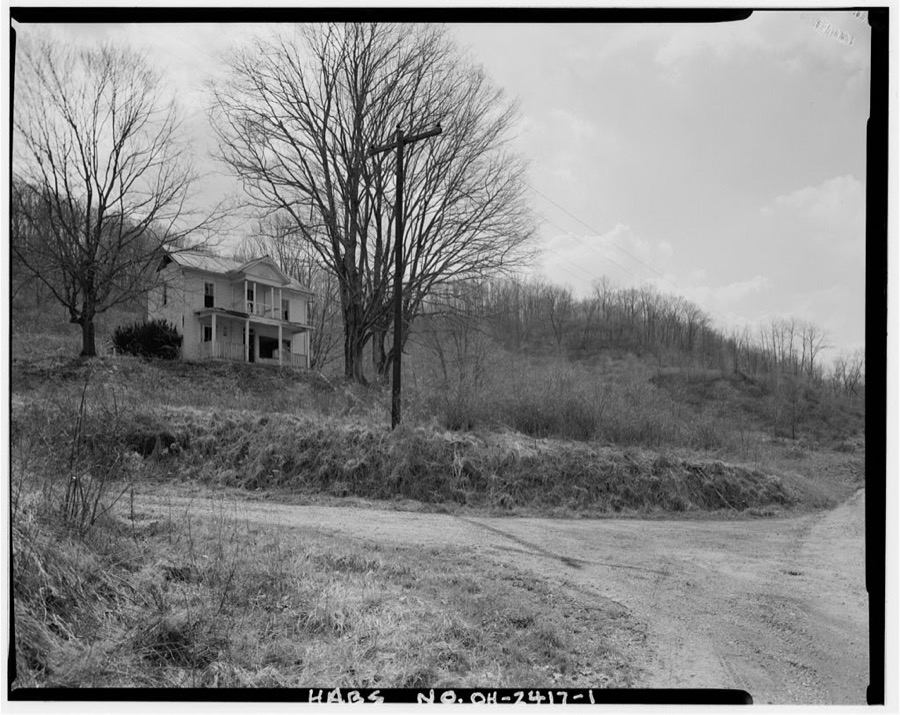 Nathaniel Cline House, South side of County Road 68, Cline, Monroe County, OH