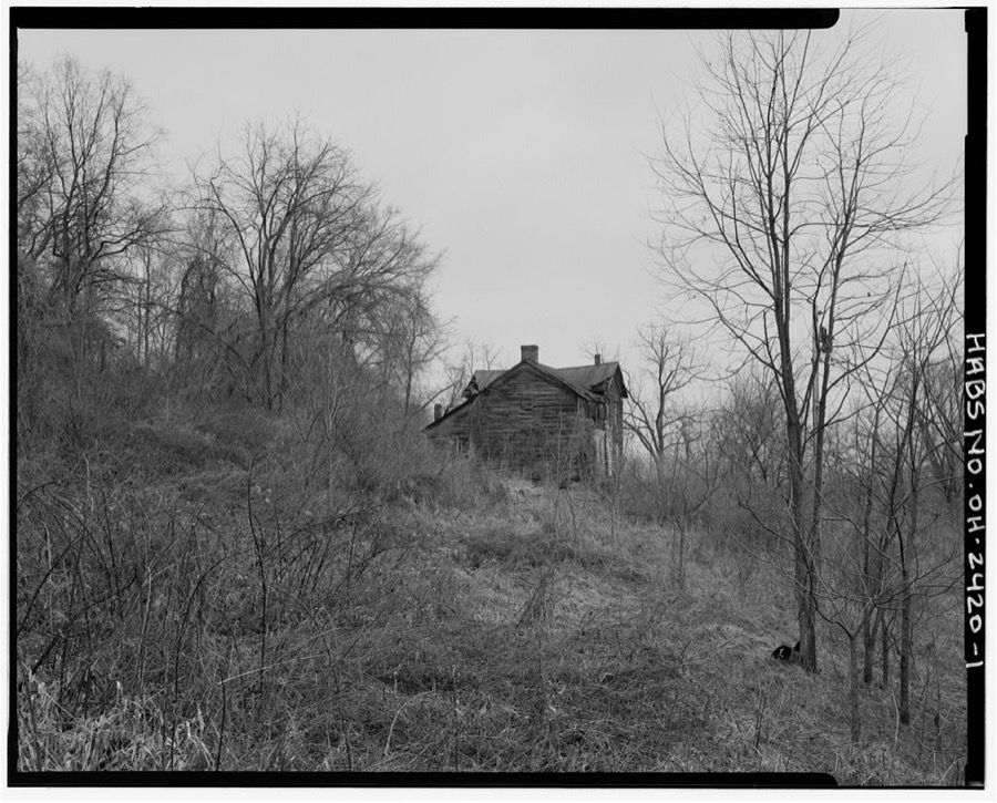 Charles Webber House, Township Road & Sheets Run, Grandview, Washington County, OH