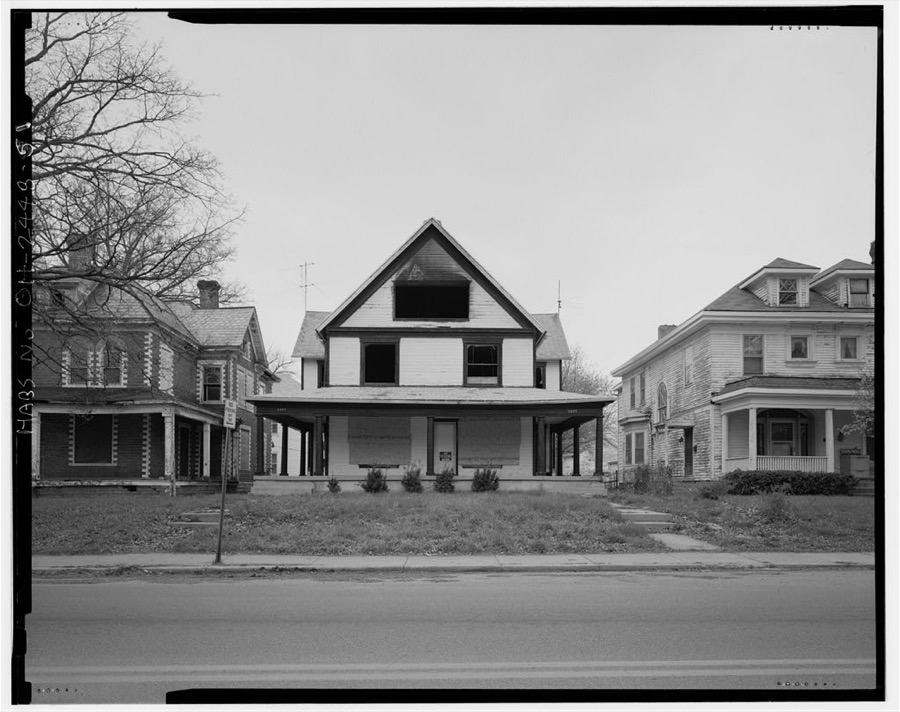 Julia Griffith House, 1305-1307 South Fountain Avenue, Springfield, Clark County, OH