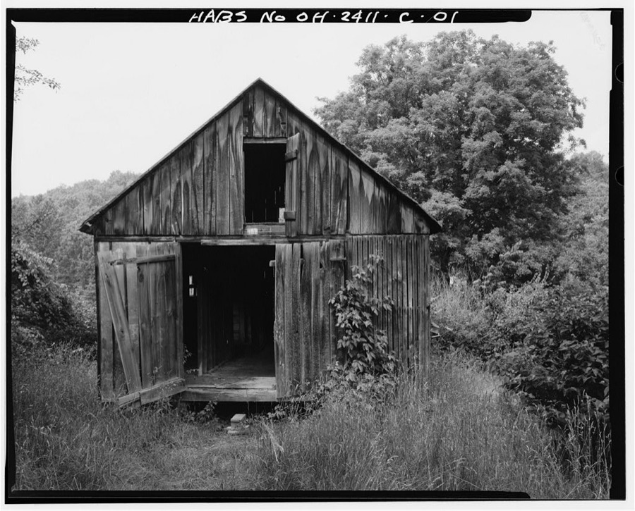 Jeremiah Bean Farmstead, Granary, Southwest side of U.S. Route 50, 1.8 miles south of Guysville, Guysville, Athens County, OH