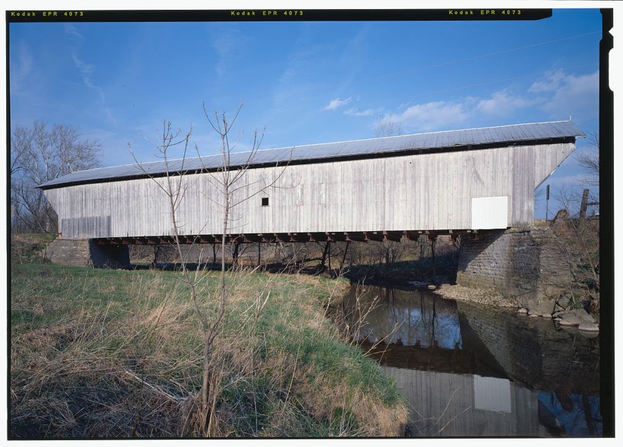 Harshman Bridge, Spanning Four Mile Creek, Concord-Fairhaven Road, Fairhaven, Preble County, OH
