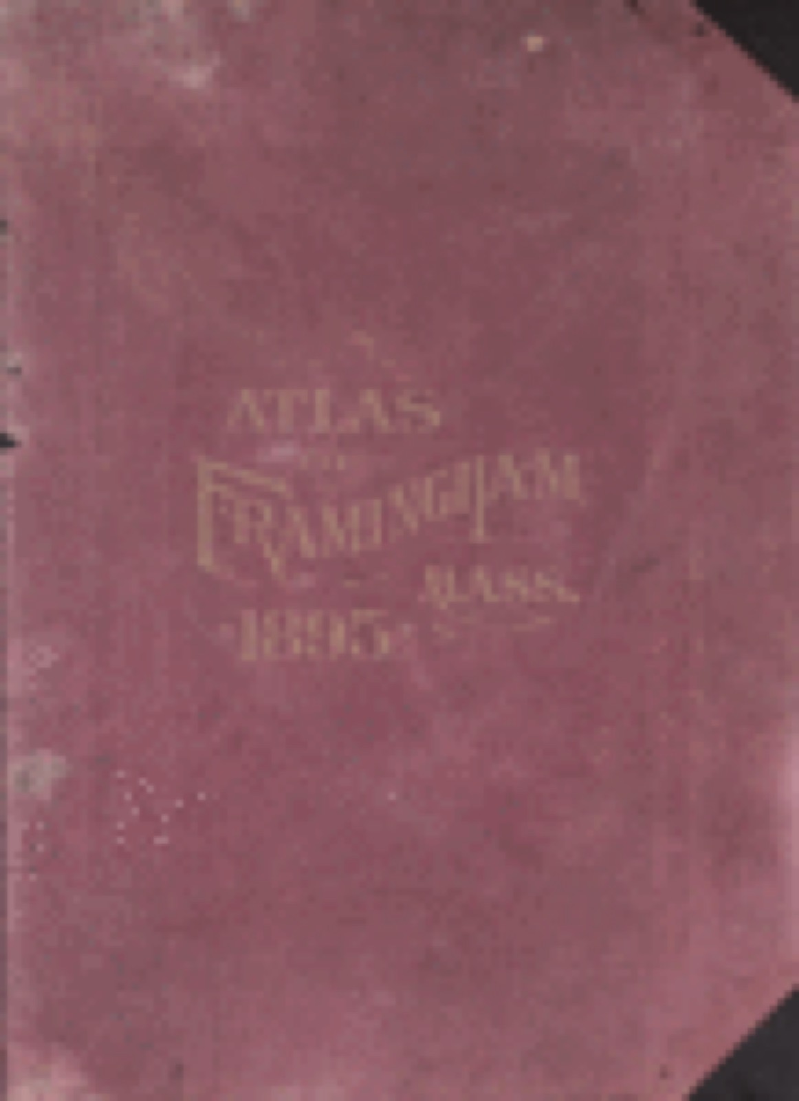 Land ownership map, 1895 - Atlas of the town of Framingham, Mass