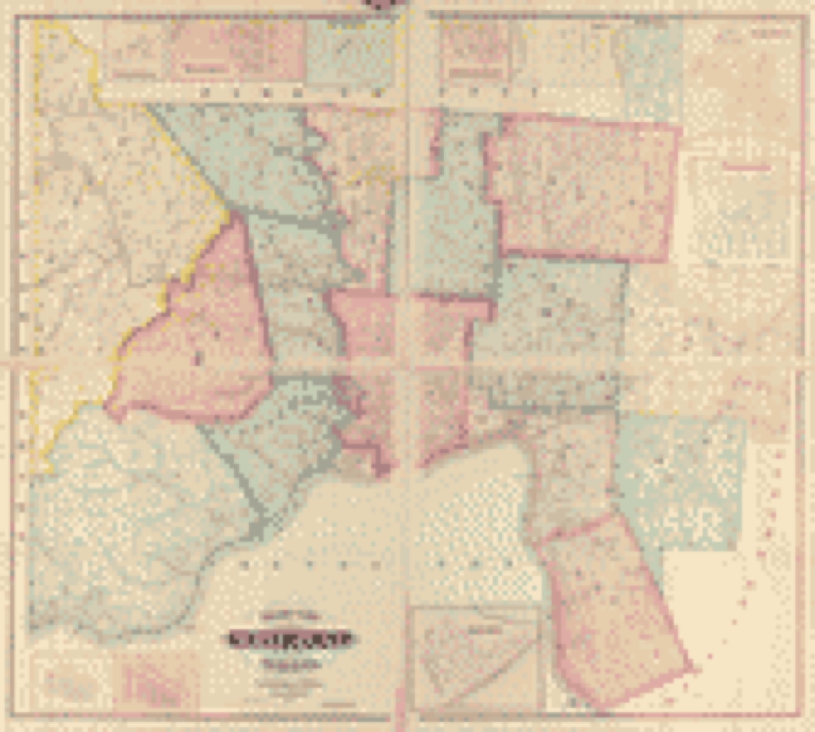 Land ownership map, 1875 - Map of Scioto County, Ohio