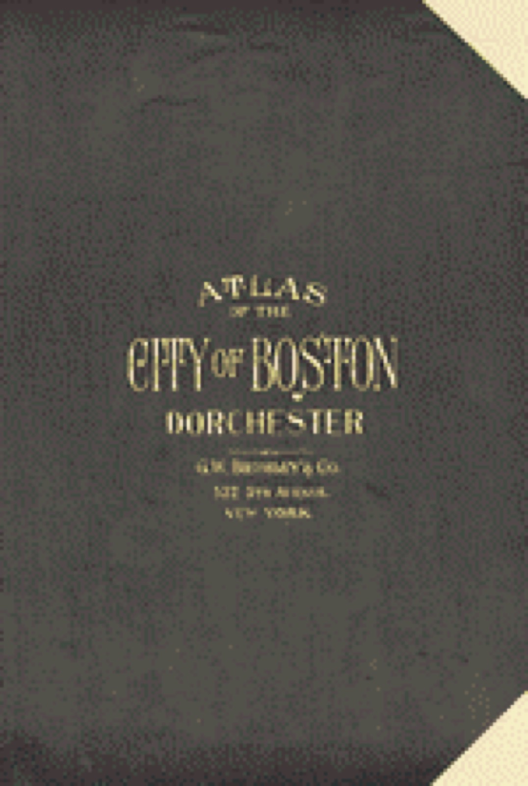 Land ownership map, 1933 - Atlas of the city of Boston, Dorchester : from actual surveys and official plans