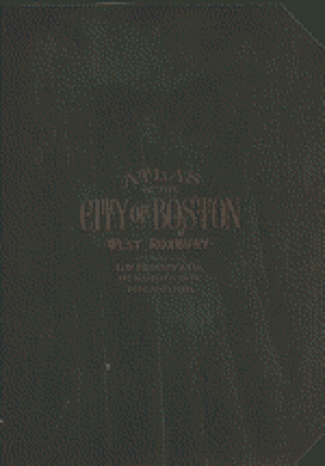 Land ownership map, 1924 - Atlas of the city of Boston, West Roxbury : from actual surveys and official plans