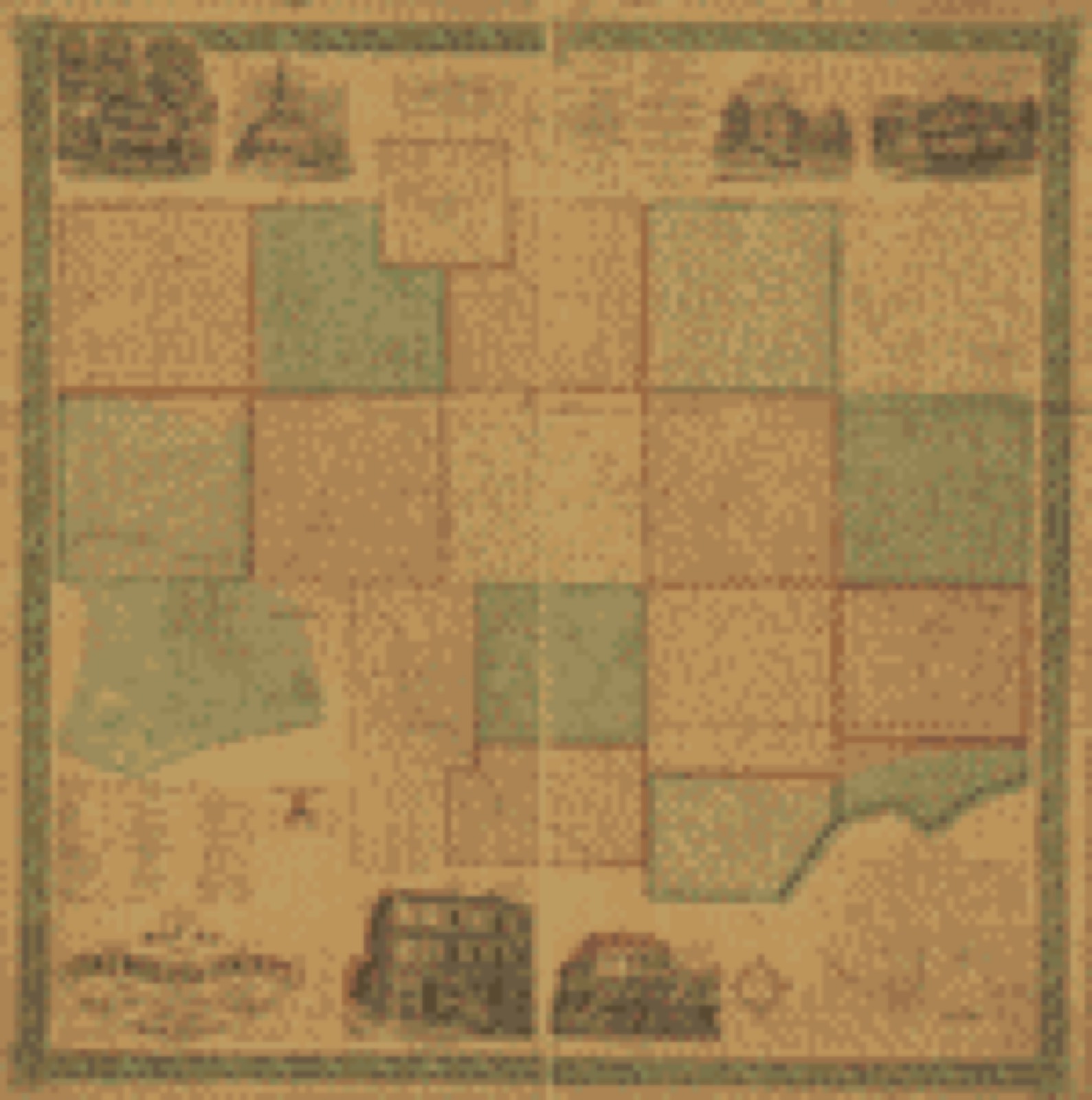 Land ownership map, 1860 - Map of Columbiana County, Ohio