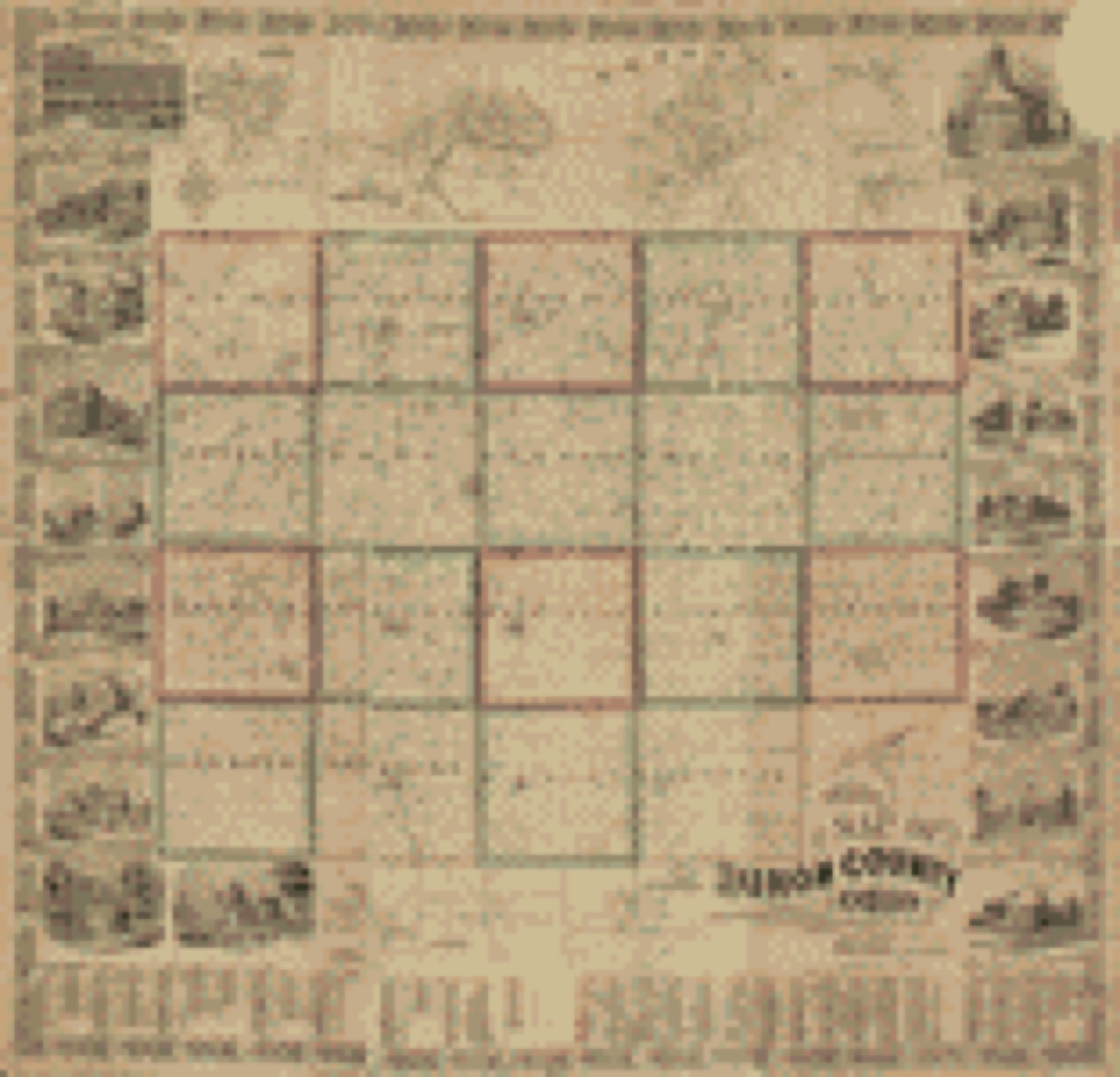 Land ownership map, 1859 - Map of Huron County, Ohio : showing the farms & original lots in each township with names of proprietors, also plans of villages & business directory