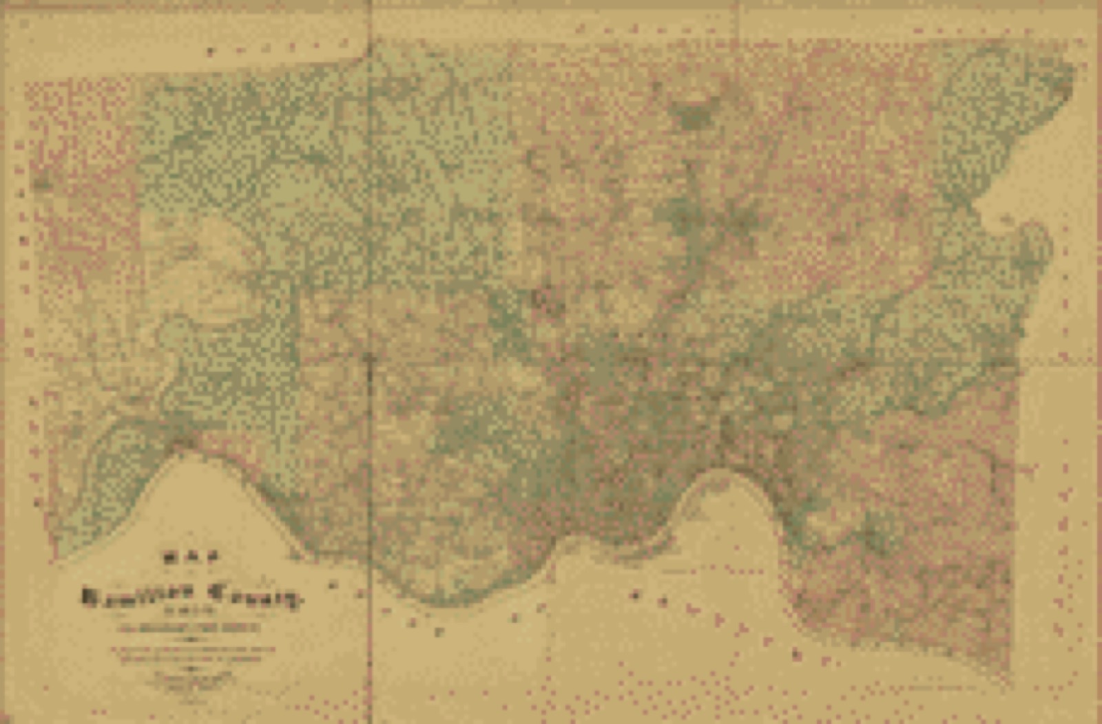 Land ownership map, 1884 - Map of Hamilton County, Ohio / by Geo. Moessinger & Fred Bertsch ; compiled and executed from official records surveys and conveyances up to the date of completion