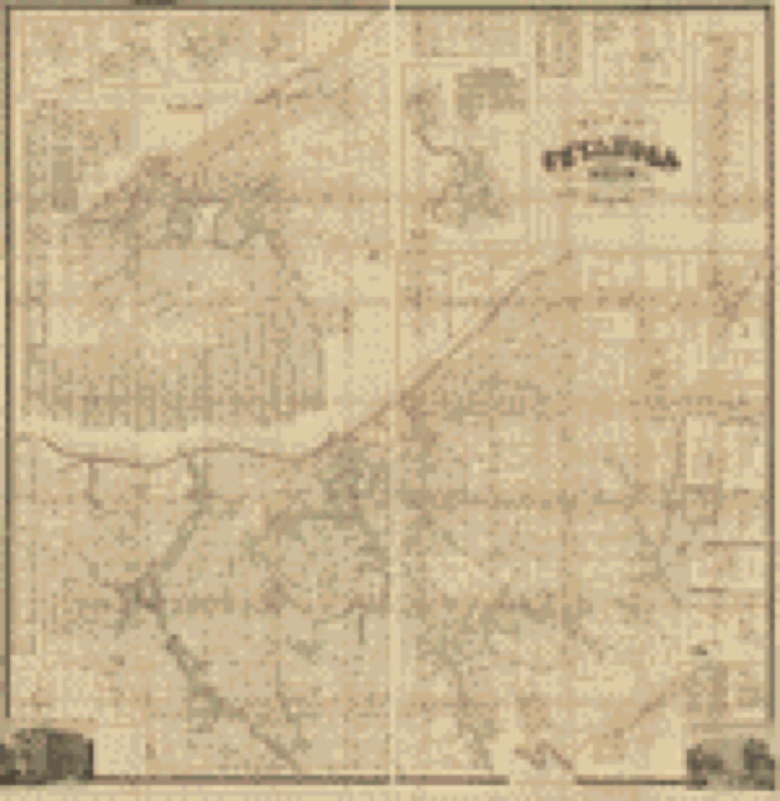 Land ownership map, 1858 - Map of Cuyahoga County, Ohio