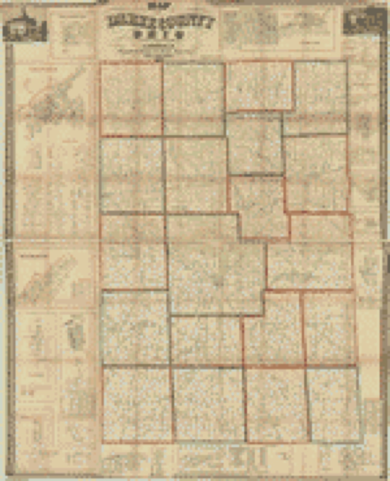 Land ownership map, 1857 - Map of Darke County, Ohio