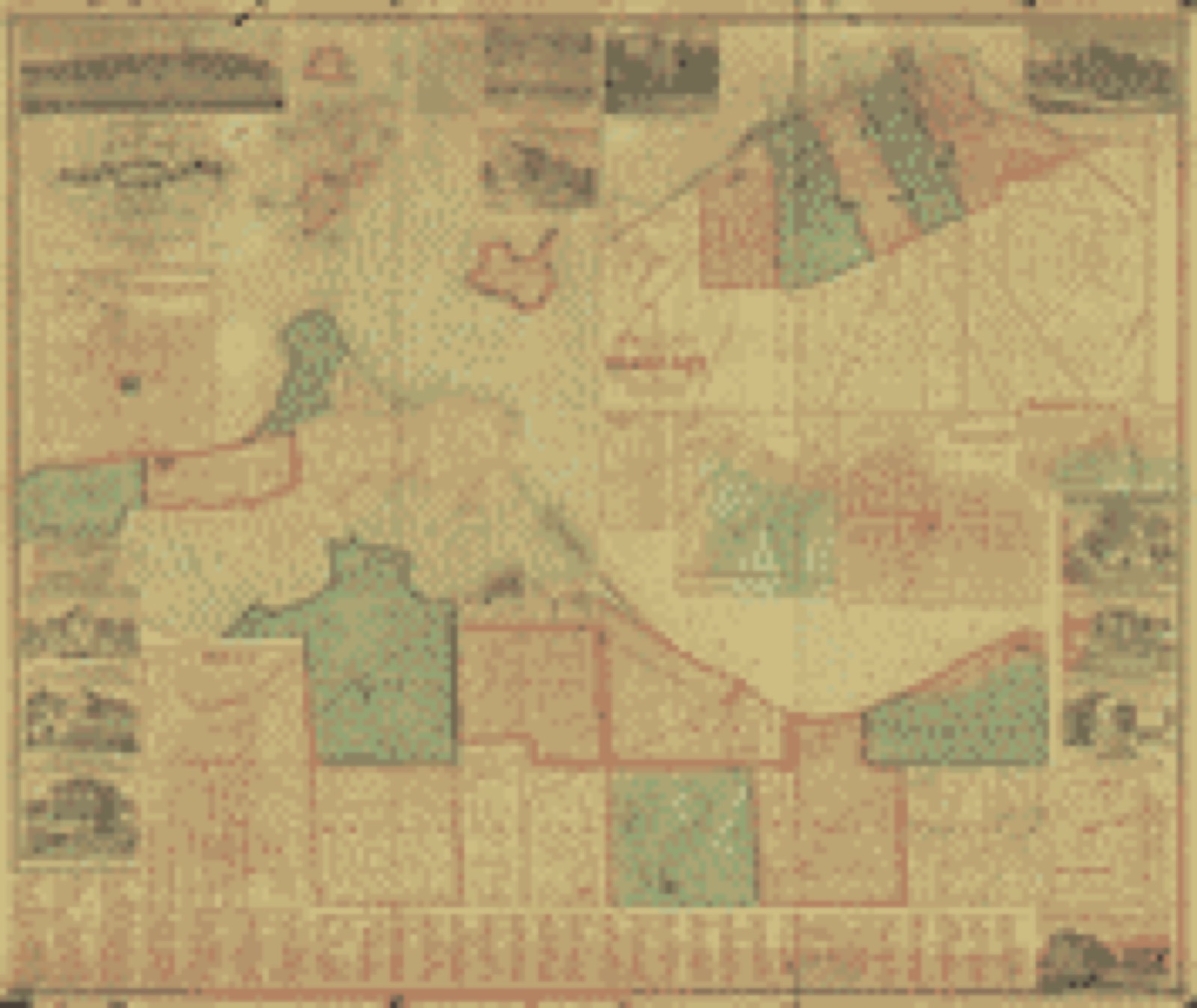 Land ownership map, 1865 - Map of Erie & part of Ottowa Counties, Ohio : showing the sections, farms, lots and villages