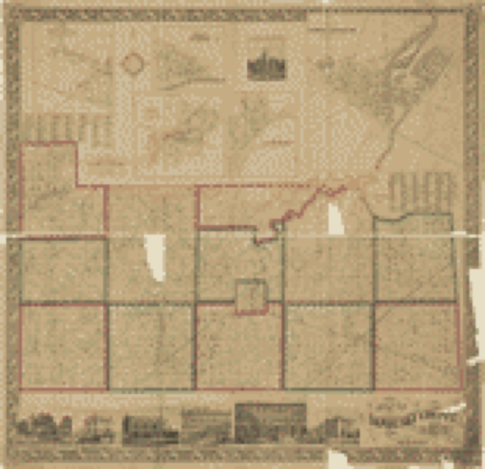 Land ownership map, 1860 - Map of Sandusky County, Ohio