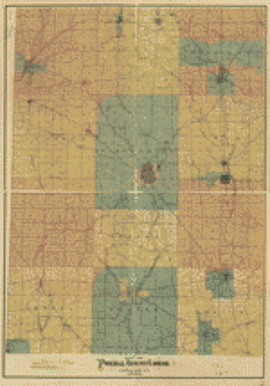 Land ownership map, 1897 - Map of Preble County, Ohio