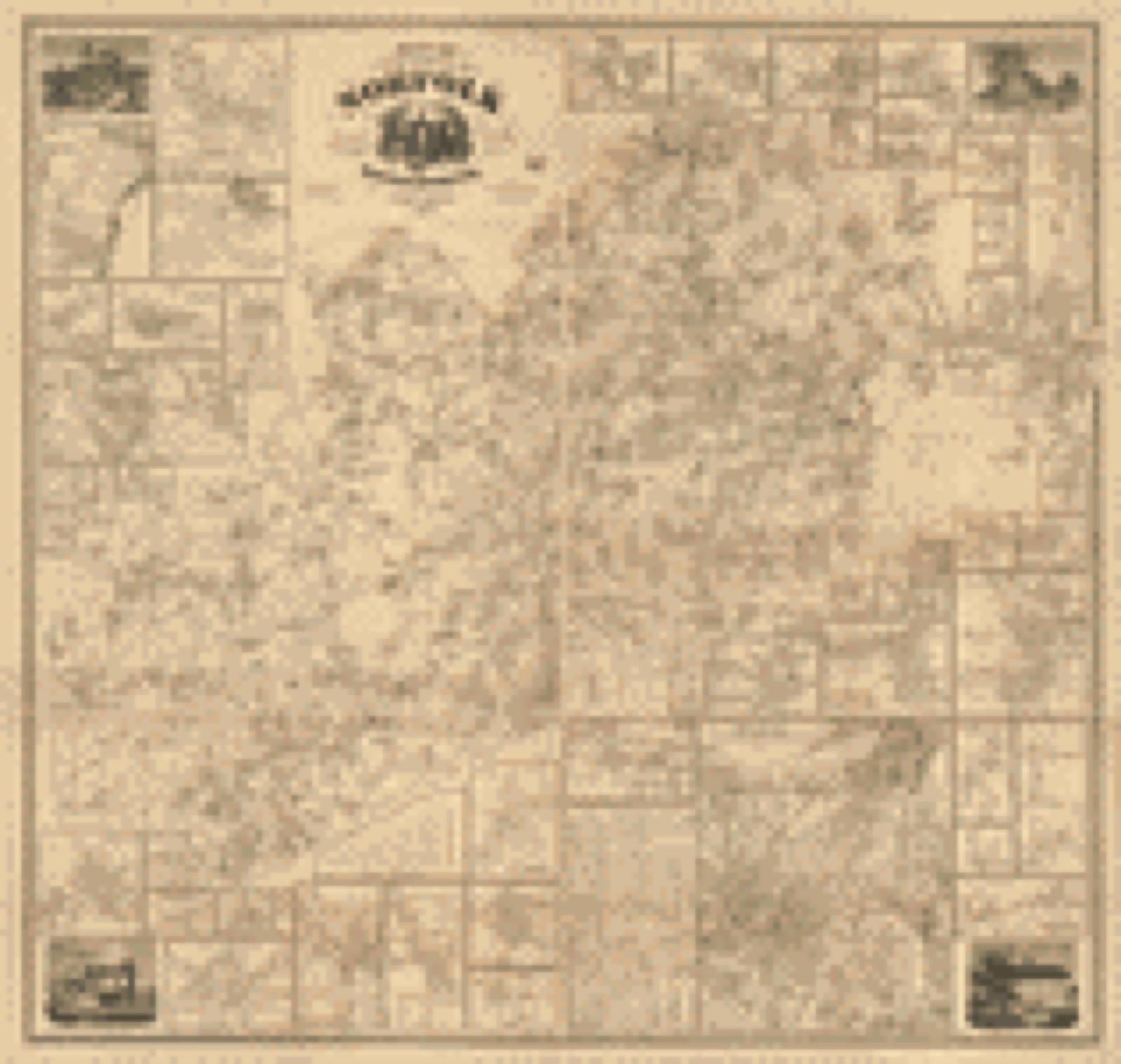 Land ownership map, 1858 - Map of the county of Norfolk, Massachusetts