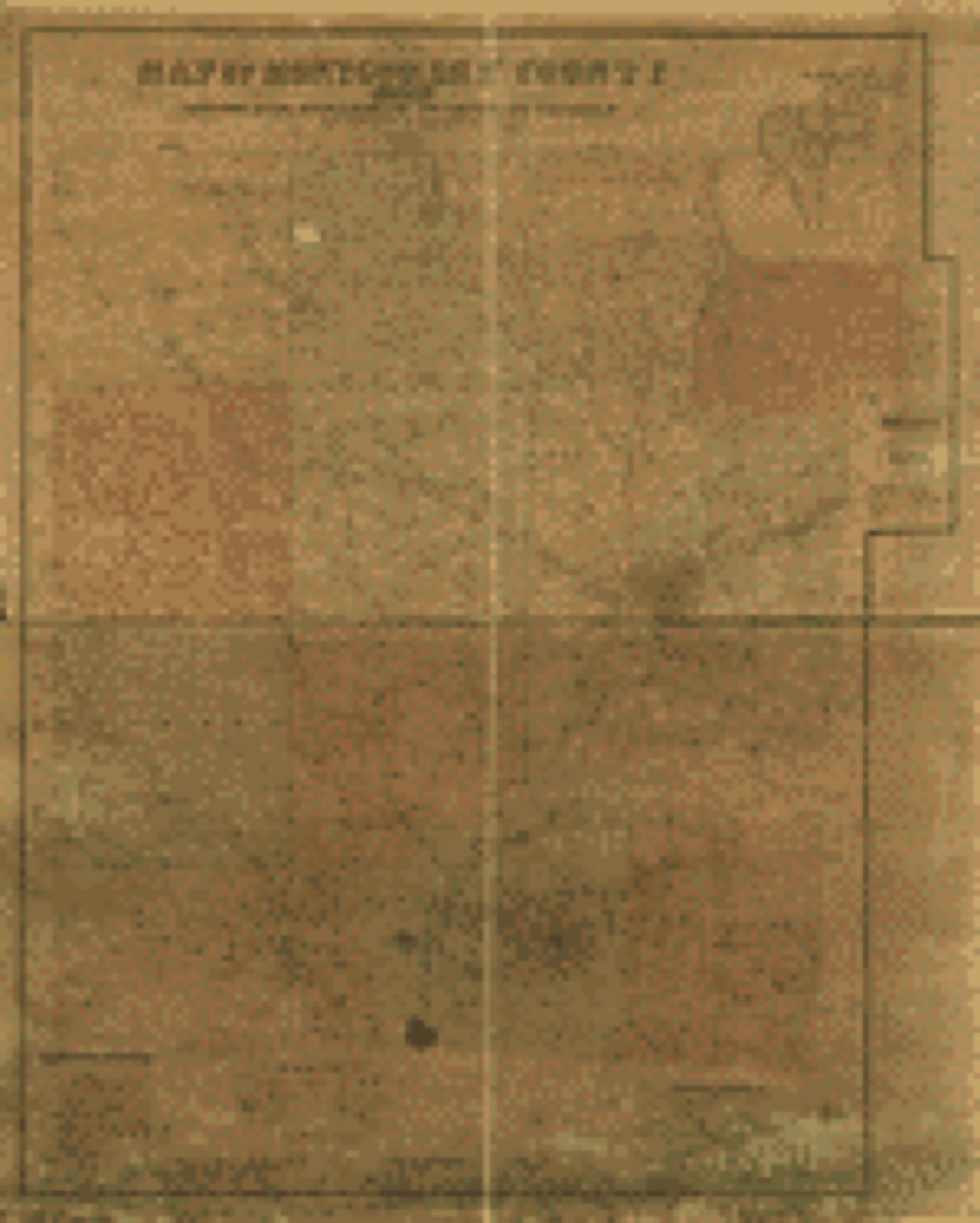 Land ownership map, 1851 - Map of Montgomery County, Ohio