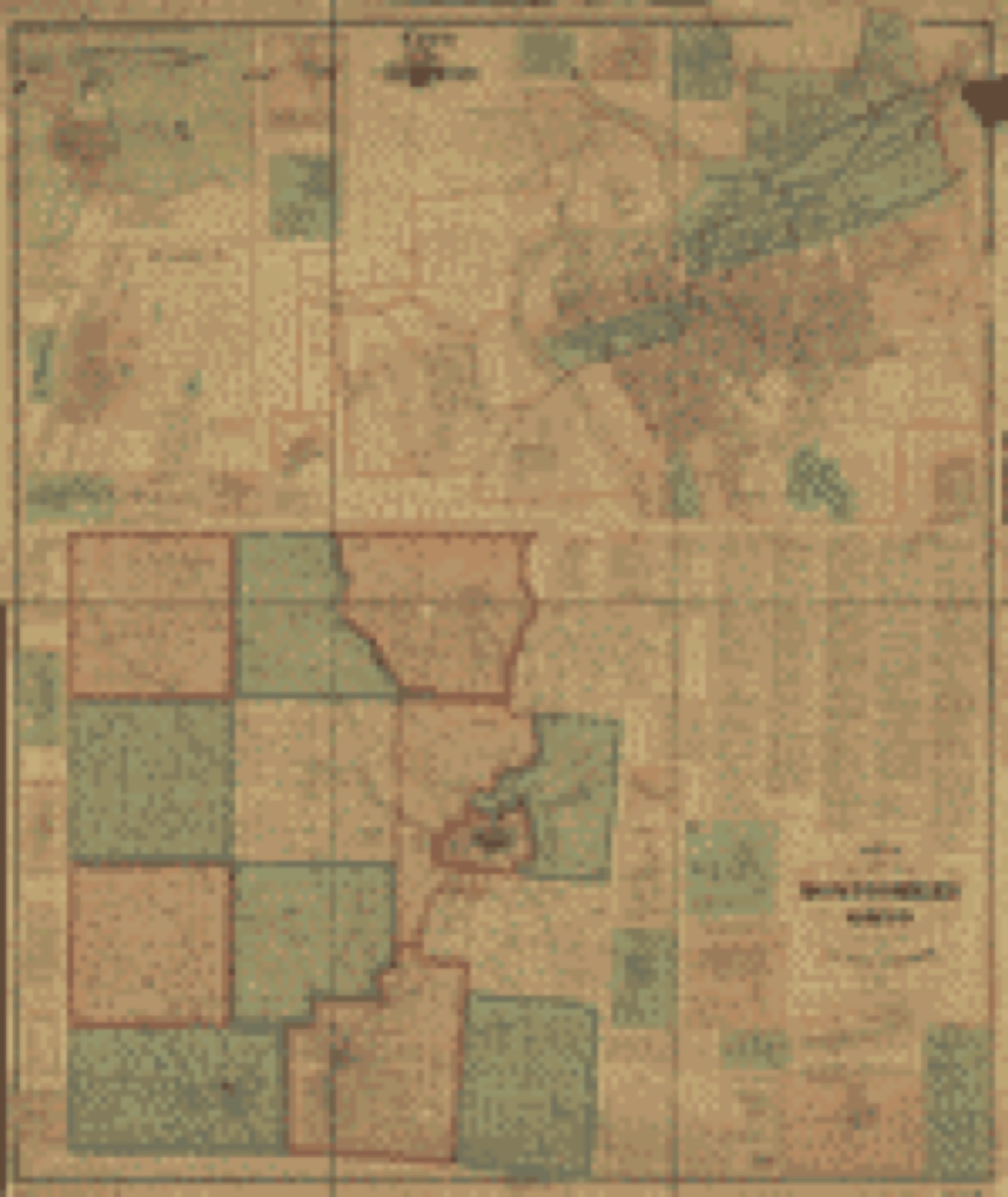 Land ownership map, 1869 - Titus' map of Montgomery County, Ohio