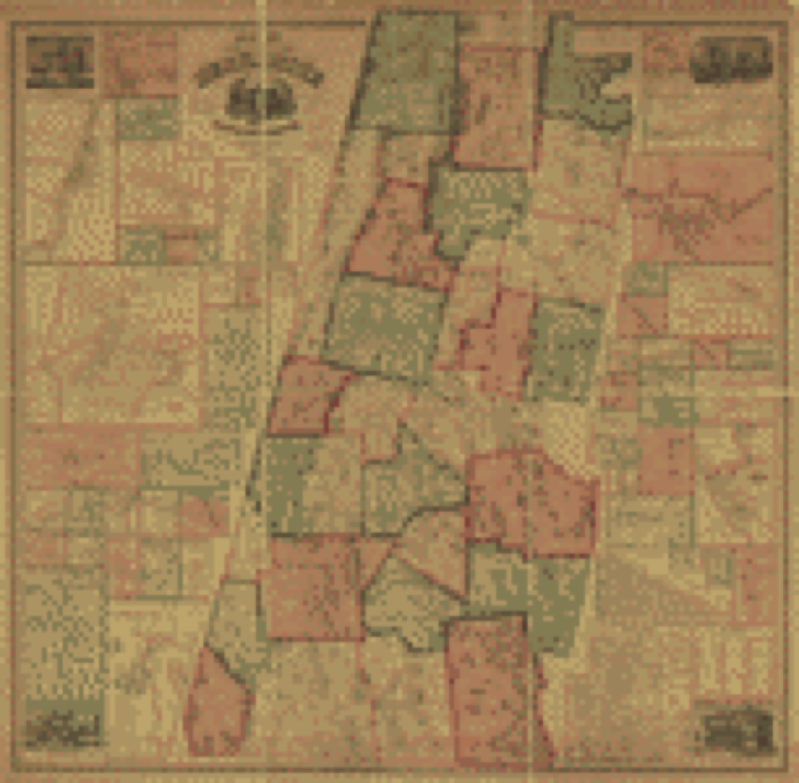 Land ownership map, 1858 - Map of the county of Berkshire, Massachusetts