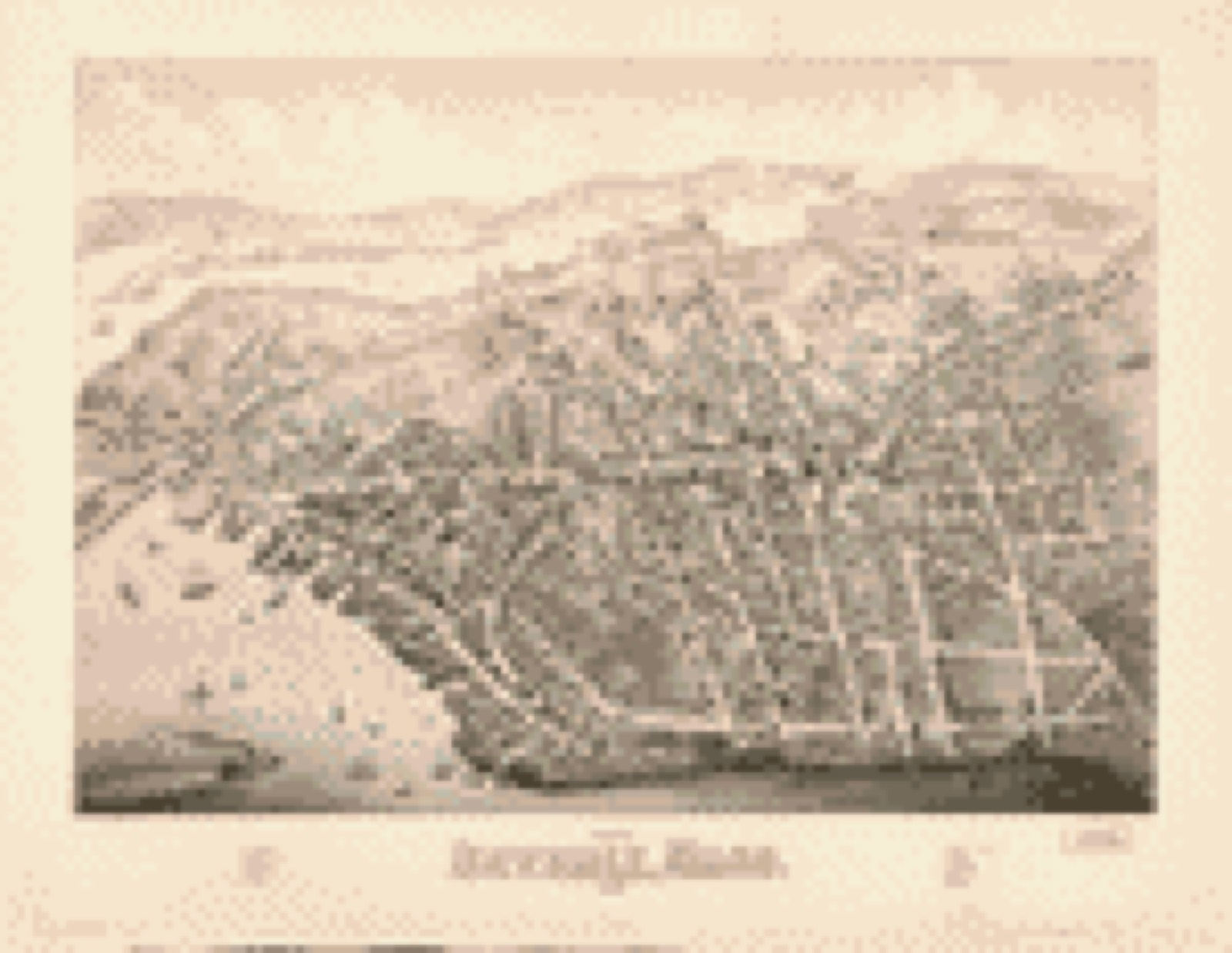 Bird's-eye view, 1879 - View of Beverly, Mass. 1879