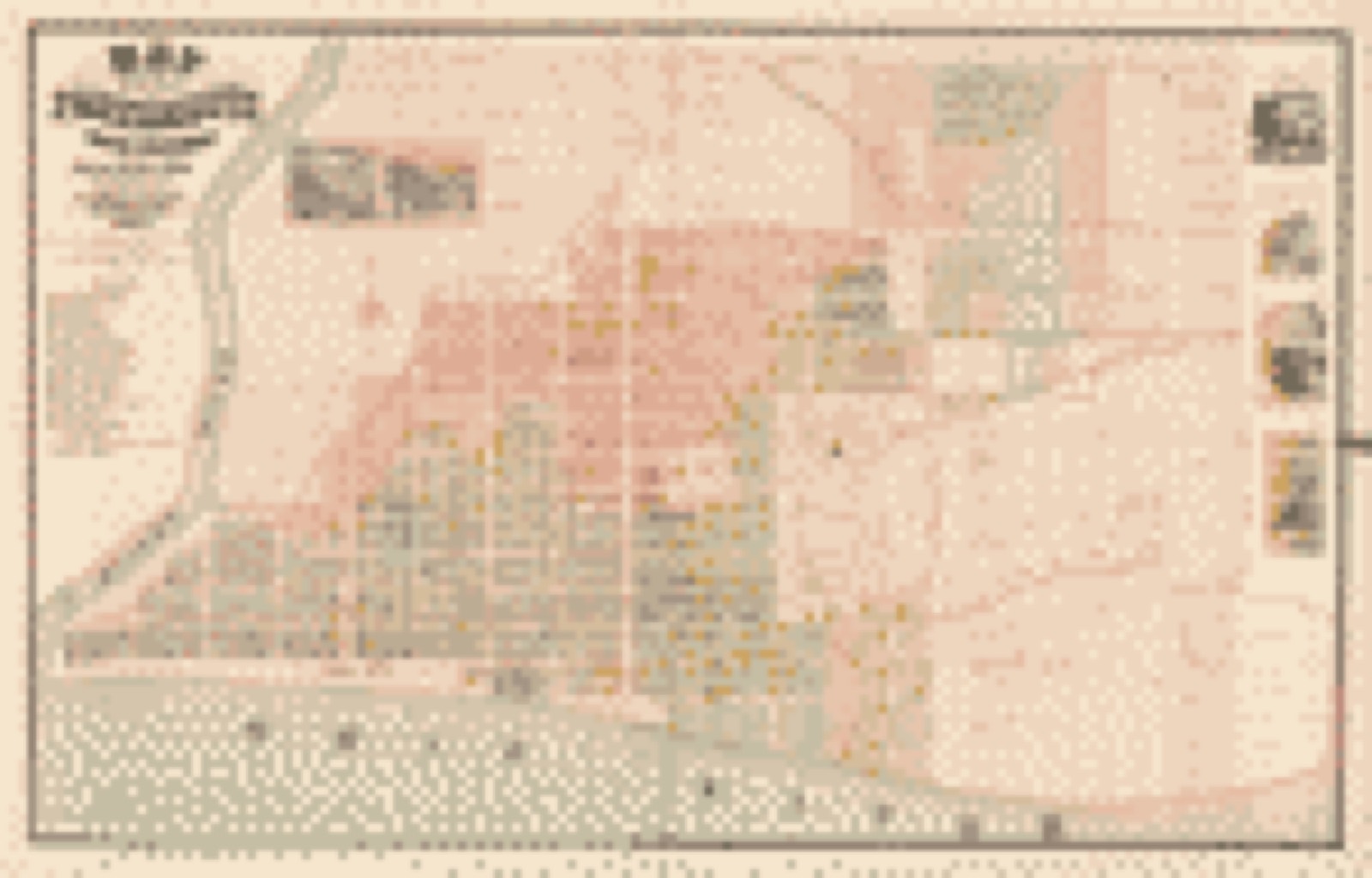 Land ownership map, 1868 - Map of the City of Portsmouth and Wayne Township, Scioto County, Ohio