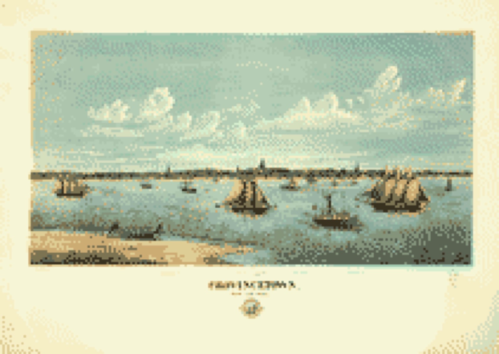 Bird's-eye view, 1877 - Provincetown