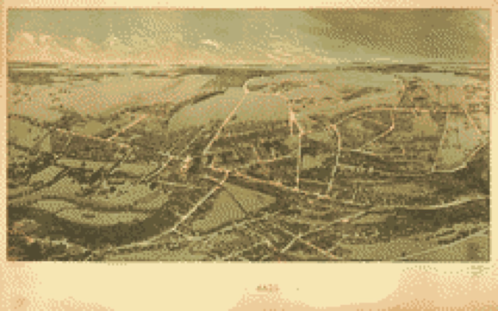 Bird's-eye view, 1877 - Quincy, Mass