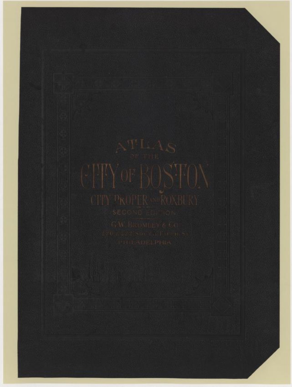 Land ownership map, 1895 - Atlas of the city of Boston : from actual surveys and official plans