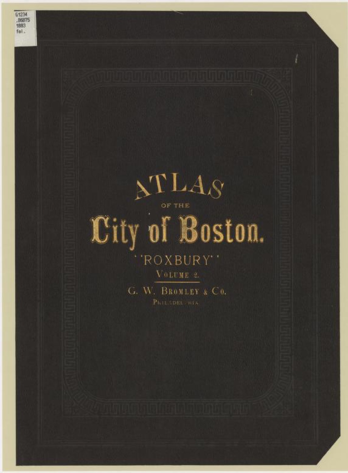 Land ownership map, 1883 - Atlas of the city of Boston