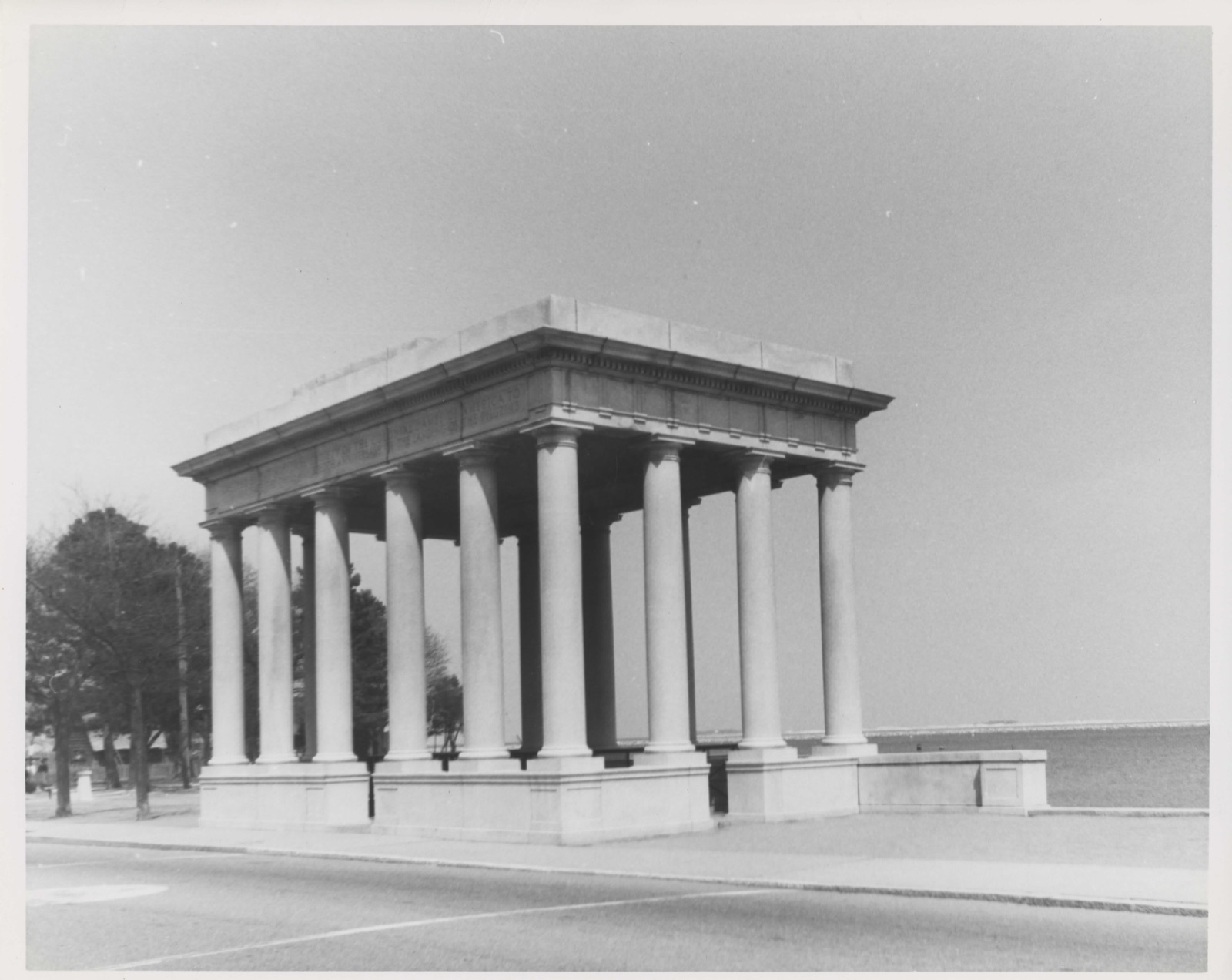 Plymouth Rock, photograph from the federal nomination