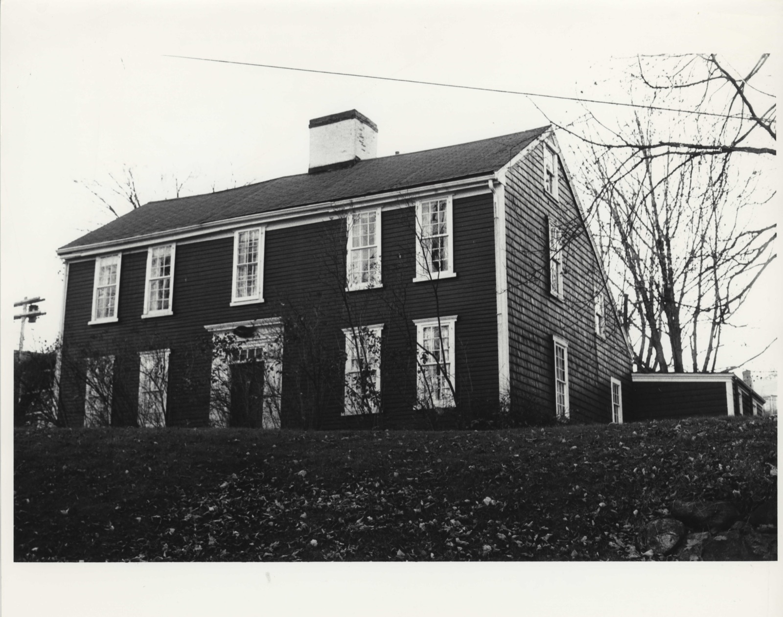 Fowle-Reed-Wyman House, photograph from the federal nomination