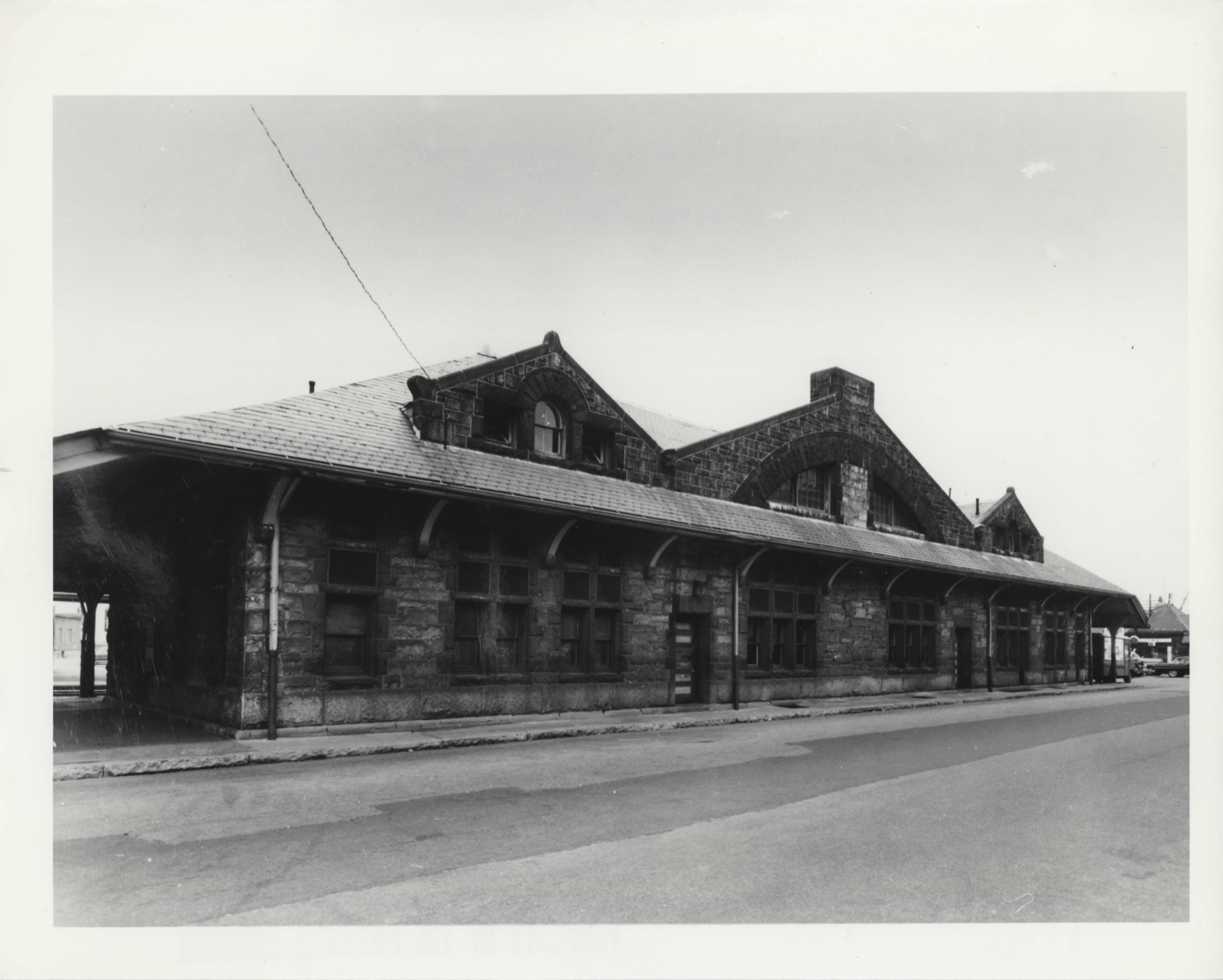 Framingham Railroad Station, photograph from the federal nomination