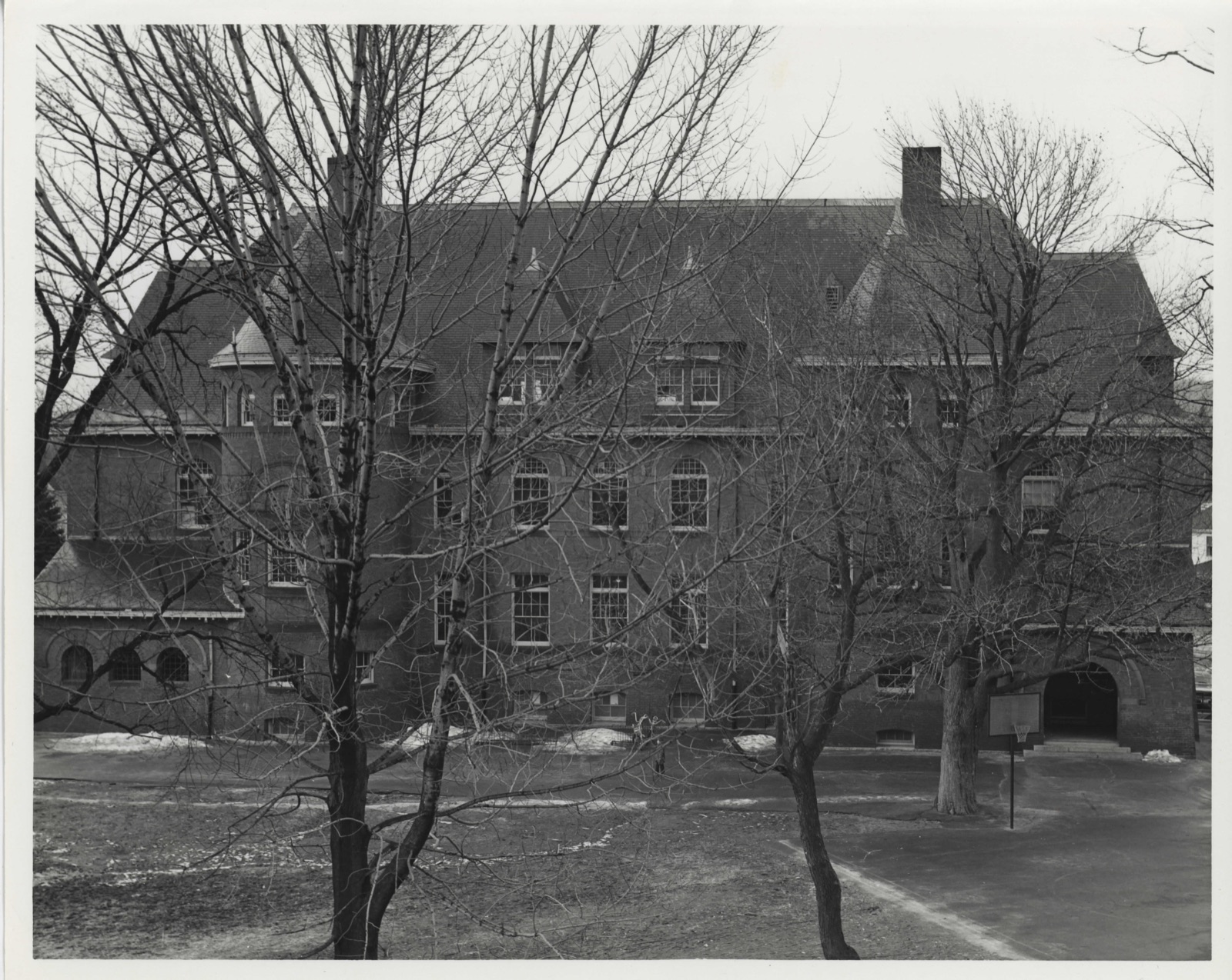 Hancock School, photograph from the federal nomination