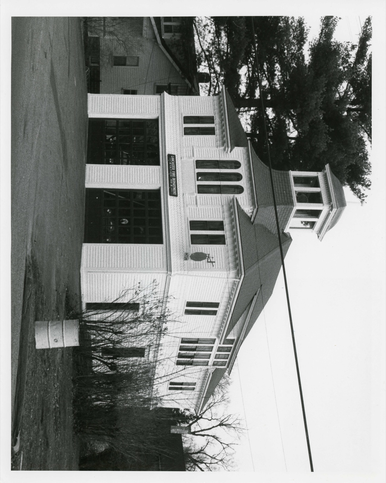 South Lancaster Engine House, photograph from the federal nomination