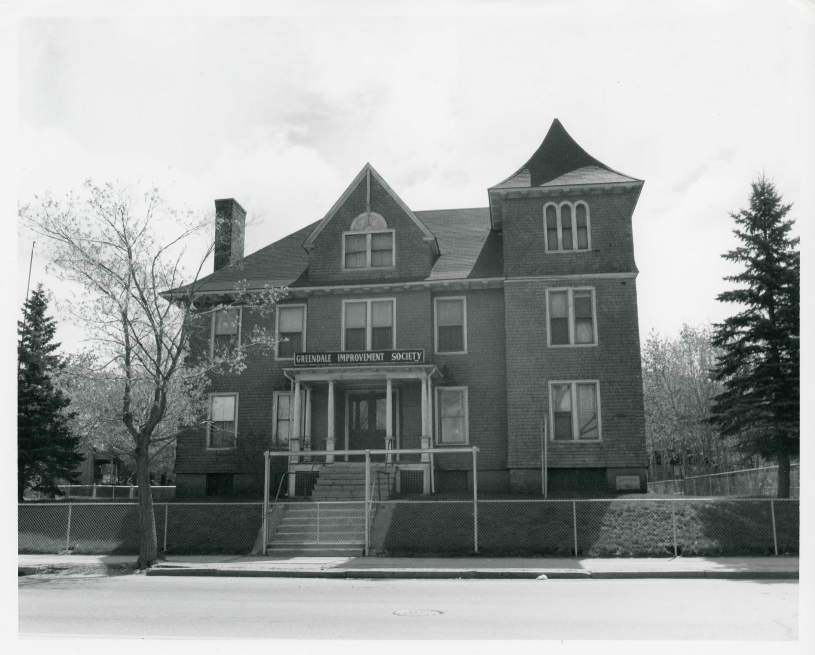 Greendale Village Improvement Society Building, photograph from the federal nomination