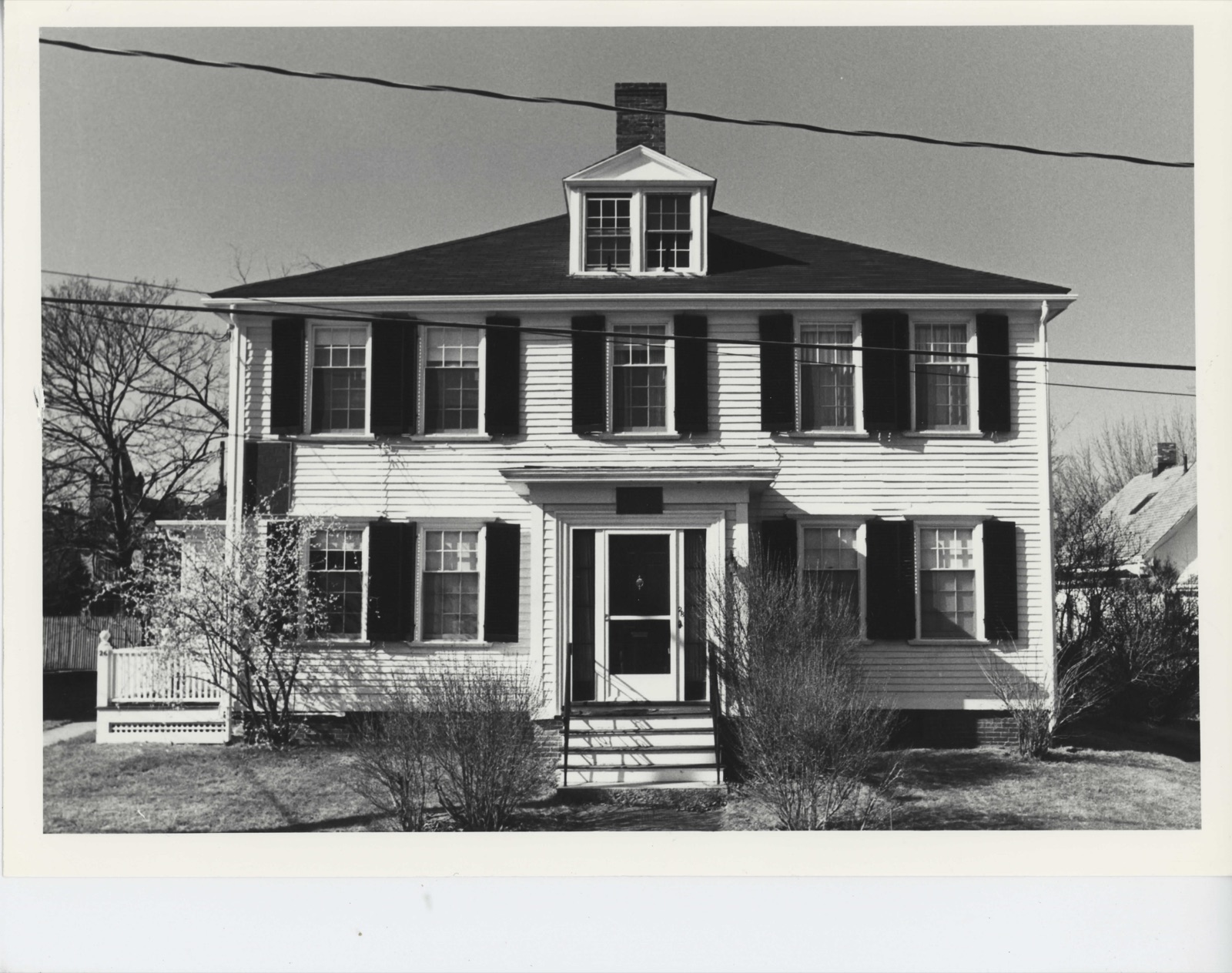 Fowle, Edmund, House, photograph from the federal nomination