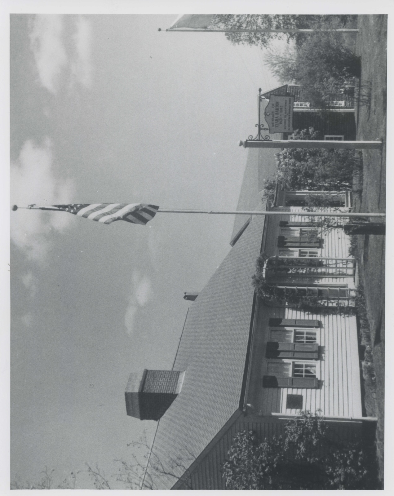 Barton, Clara, Homestead, photograph from the federal nomination