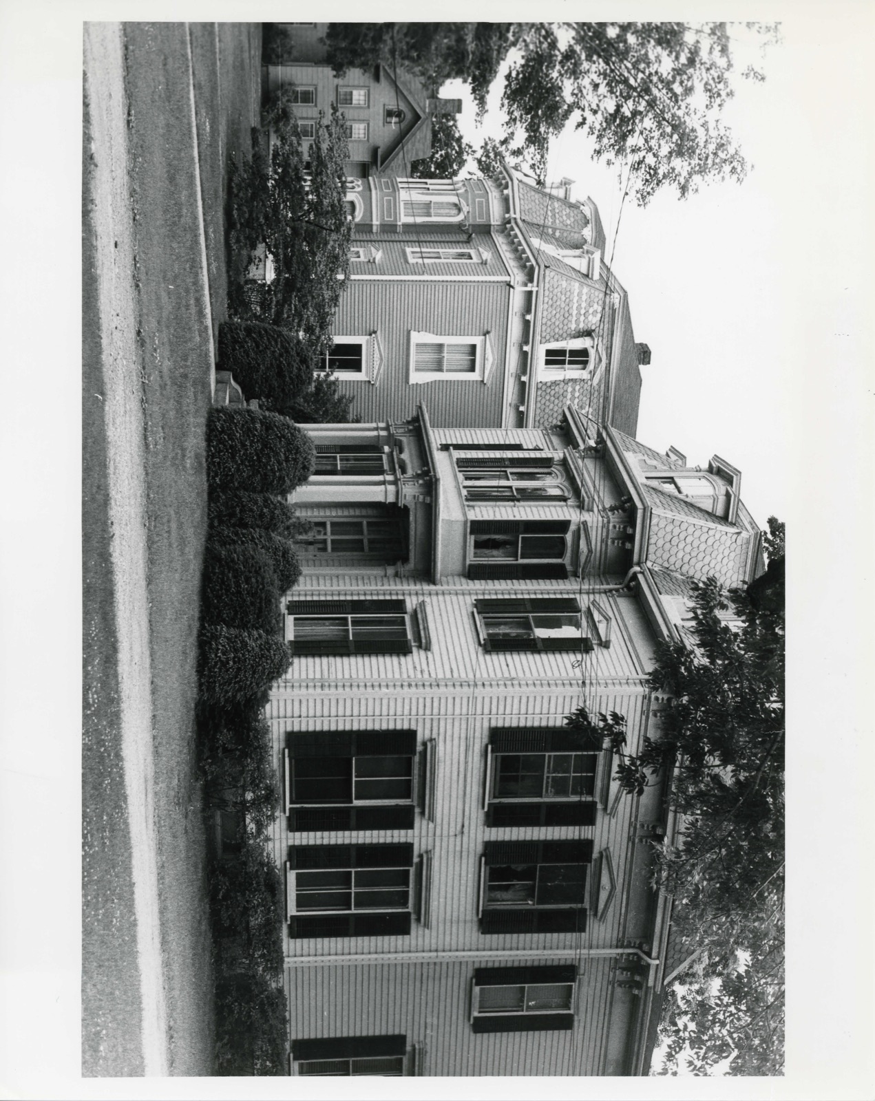 Clark Houses, photograph from the federal nomination